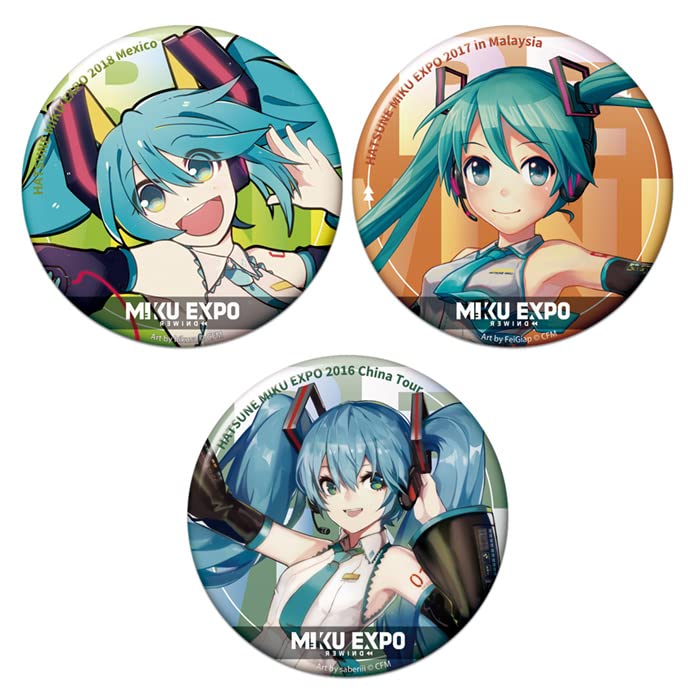 Amazon.co.jp: HATSUNE MIKU EXPO Rewind Main Visual 2.2 Inch Button