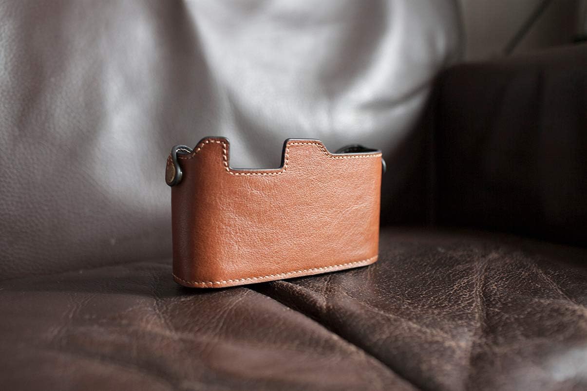 Étui Cuir Rigide Voigtländer Pour Appareil Photo Argentique état Neuf