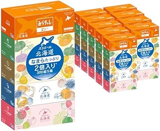 エリエール 北海道ティシュー 300組 5箱×10パック 計50箱 なまらたっぷり 大容量 最短 10日以内 ボックスティシュー 箱ティッシュ まとめ買い ペーパー 紙 防災 常備品 消耗品 備蓄 日用品 生活必需品 北海道 赤平市 2025_CP