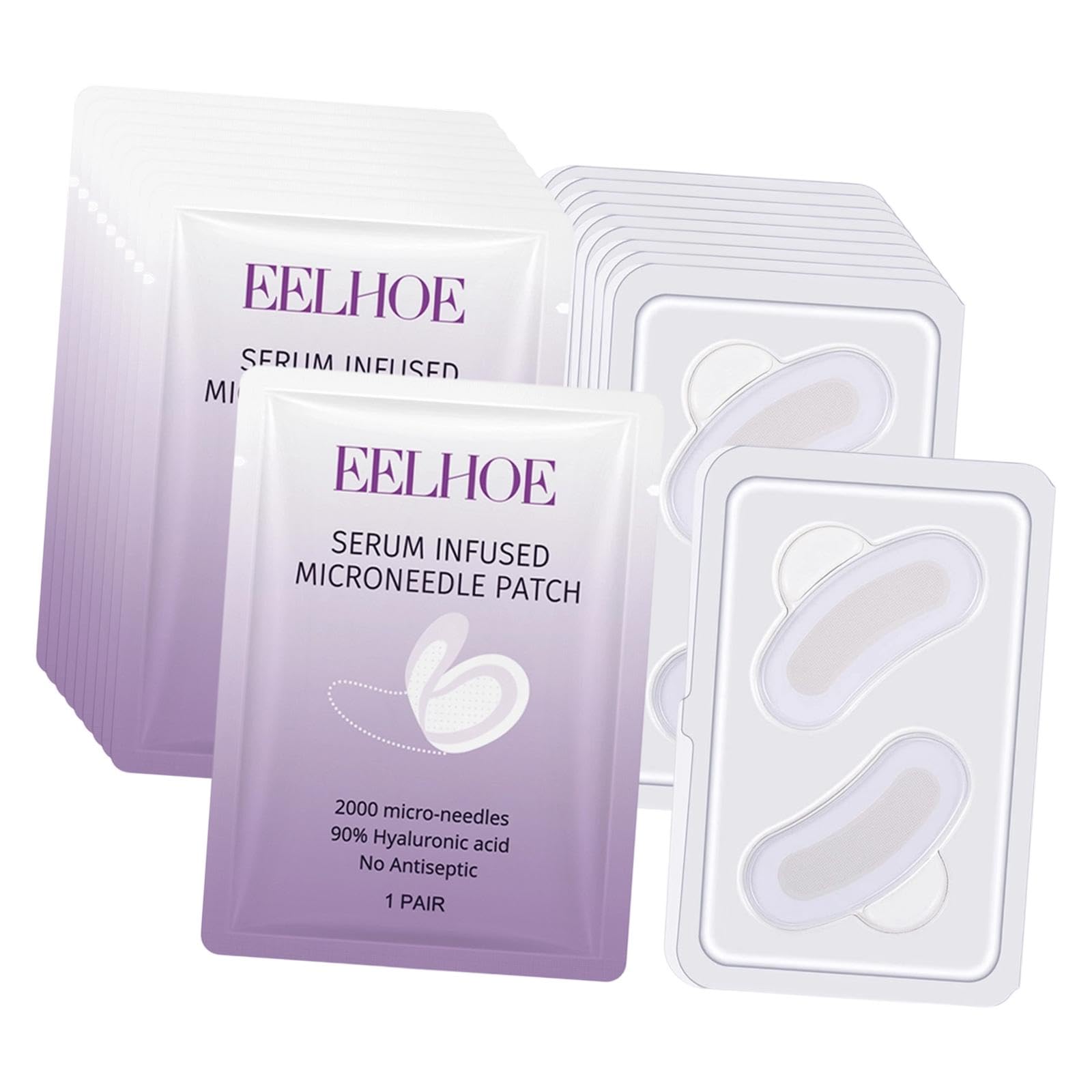 Eye Patches Hydrating Fine Lines Nourishing Moisturizing Replenishing Sturdy 10 Piece-image-39