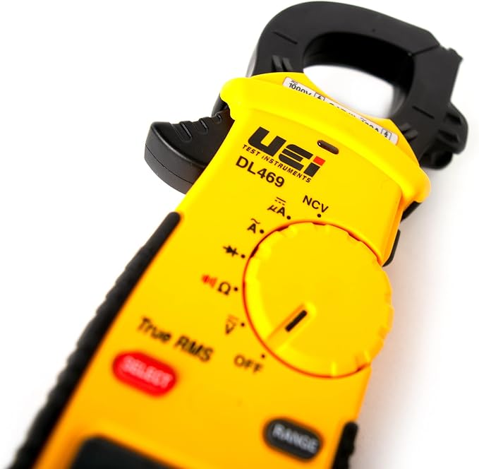 Pinza Amperimétrica Digital UEi DL469 True RMS 400A AC miniatura 3