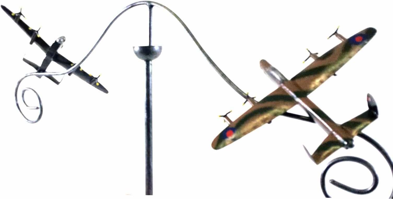 SK Style Wind Spinner Windmill Garden Stake - RAF Lancaster Bomber