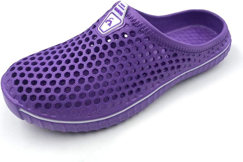 AMOJI Clogs Garden Shoes, Beach Shoes, Shower Shoes, Sandals Slippers AM1702