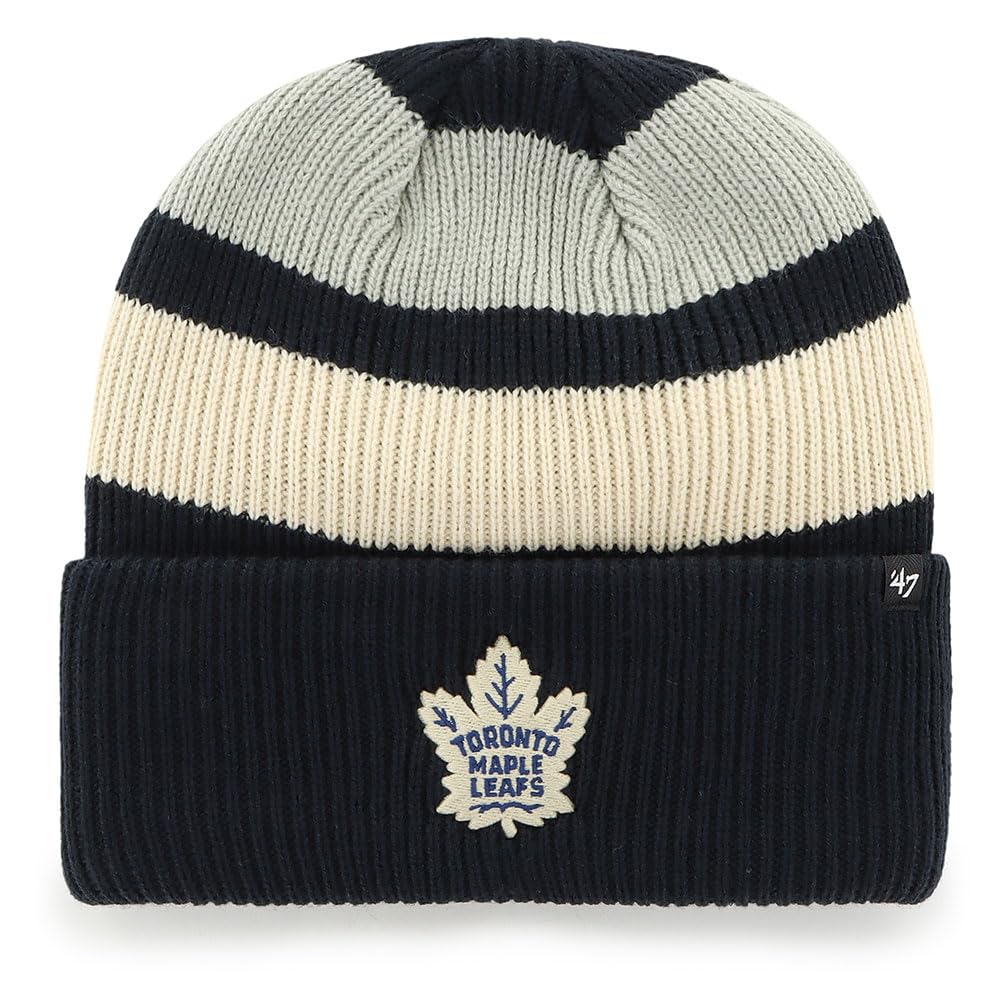 Men's Black Toronto Maple Leafs Clubhouse Beanie