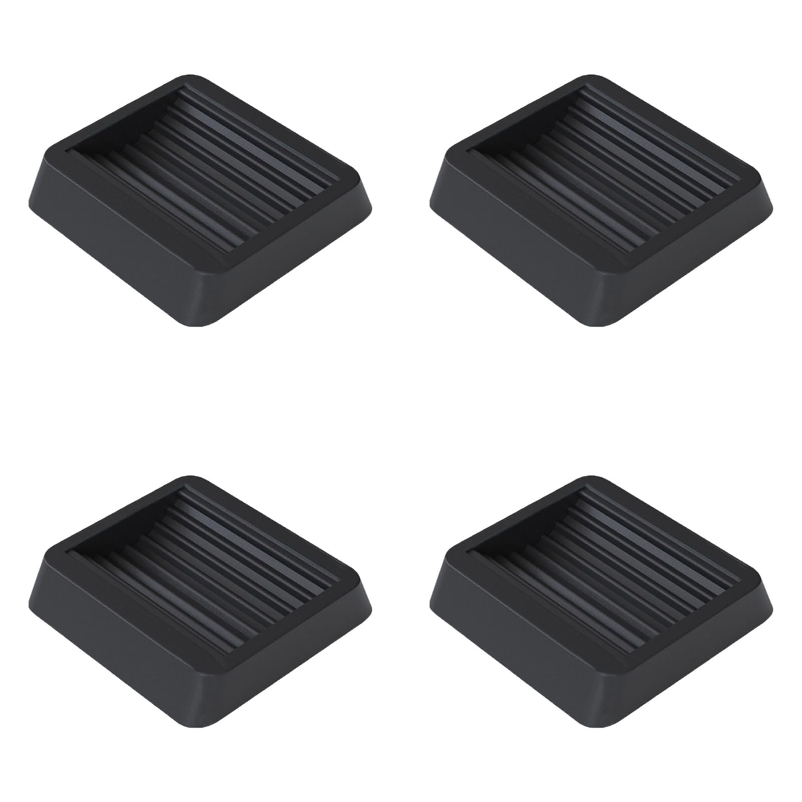 Not Skid Chair Roller Feet Pad Floor Grip Pad Set Furniture Casters Cups Set for Furniture Stability Wheel Plate