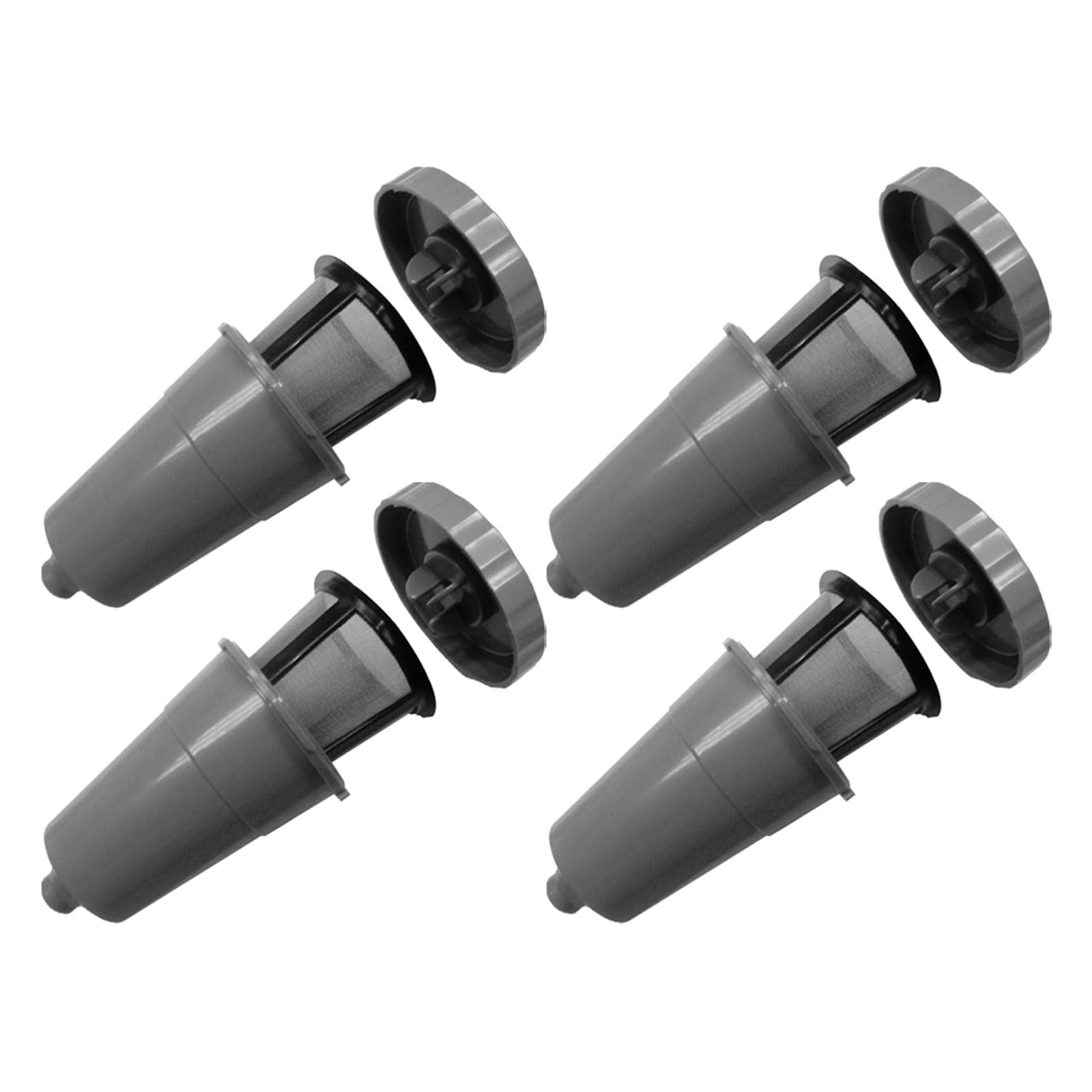 Limtula Four Pieces Filter Coffee Dripper Coffee Funnel Basket Mesh Strainers Maker Filter For Lover Brew Baskets