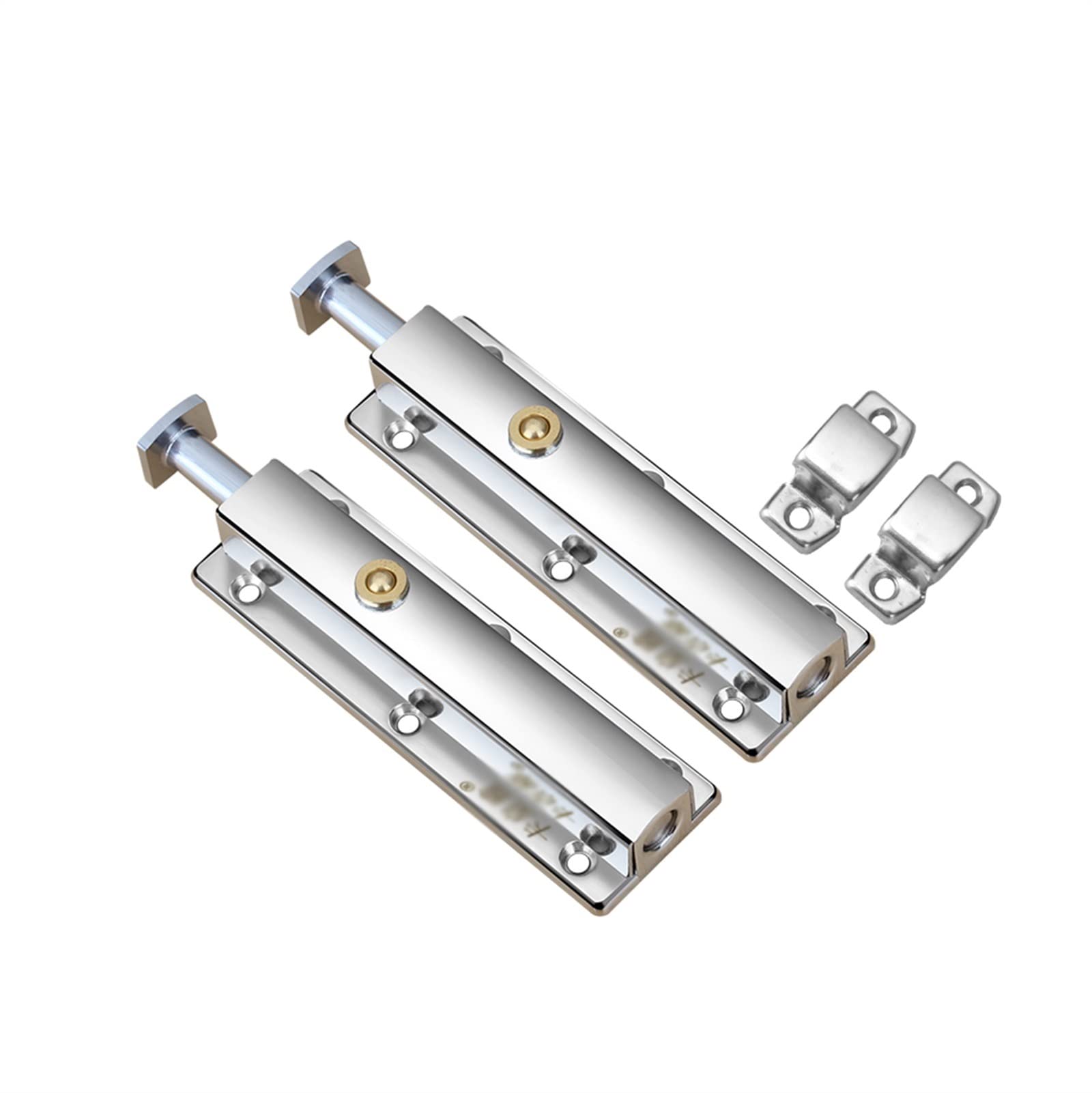 Serrure de porte automatique avec pêne dormant inox pour intimité totale