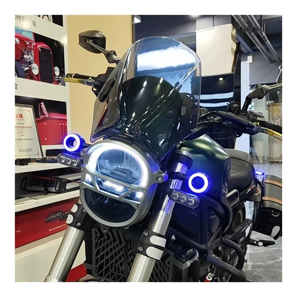 Parabrisas de Motocicleta para KEEWAY M502N/V 302 C/V-Cruise 125 para Keeway Superlight 125/150/200 Kit De Deflector Viento para Parabrisas Delantero Motocicleta