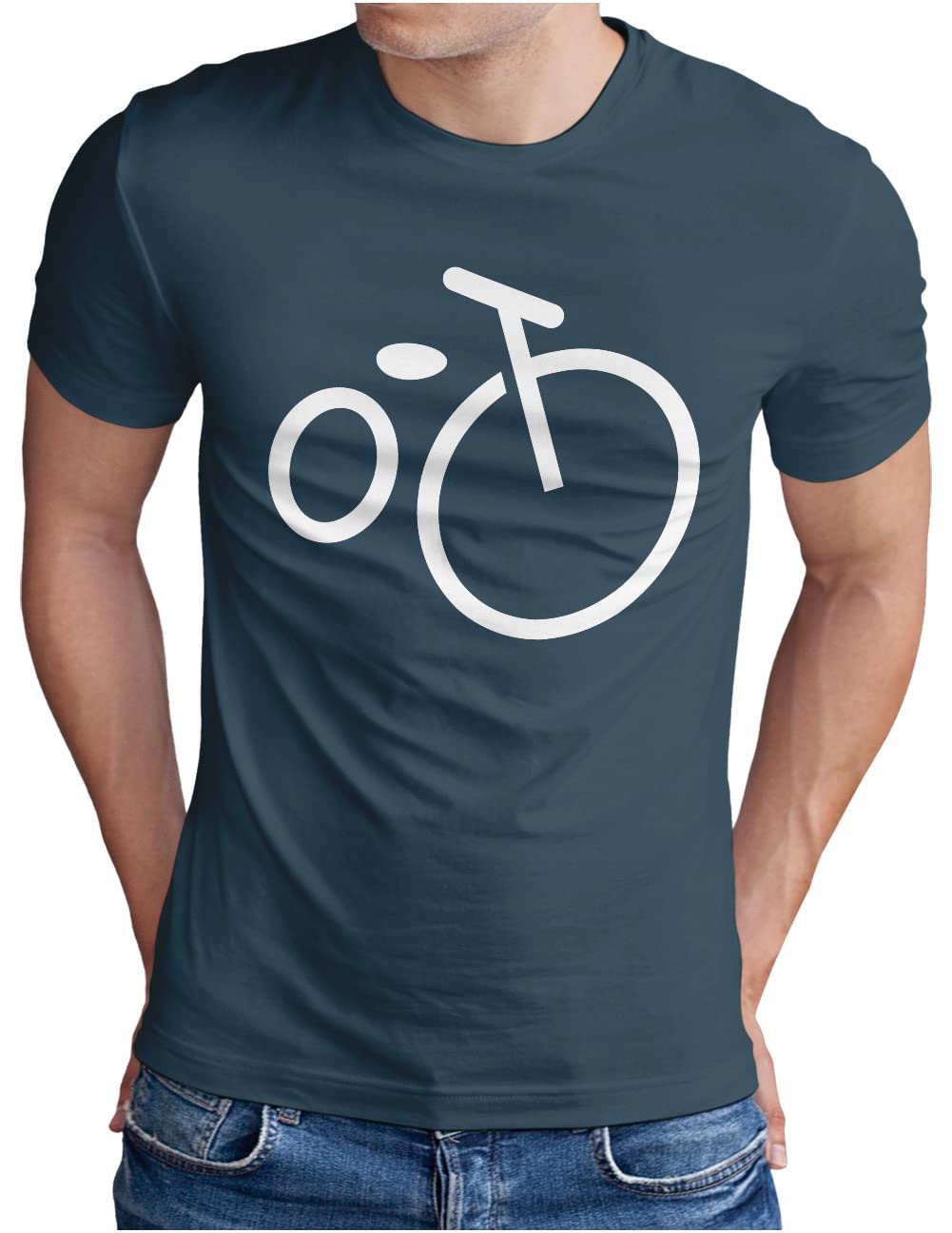 OM3® Minimalistyczna koszulka rowerowa - męska - rower rower kolarstwo kolarze - S - 5XL