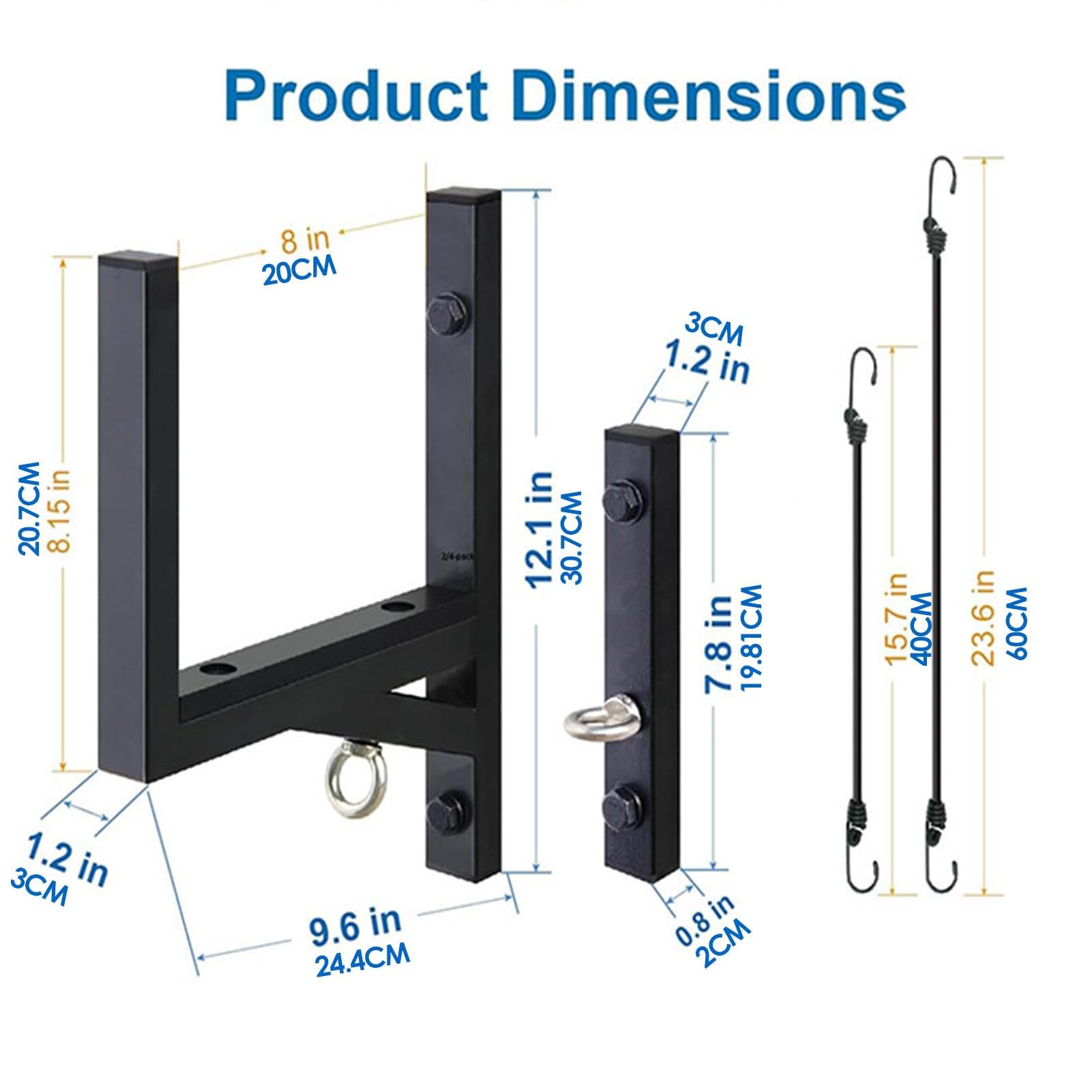 Portascale per rimorchio, Portascale per rimorchio Set di rack in acciaio