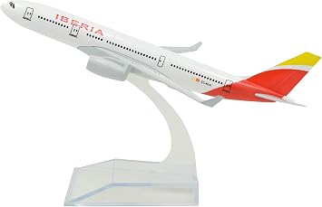 TANG DYNASTYTM 1400 16cm Airbus A330 Iberia Airlines Metal Airplane Model Plane Toy Plane Model