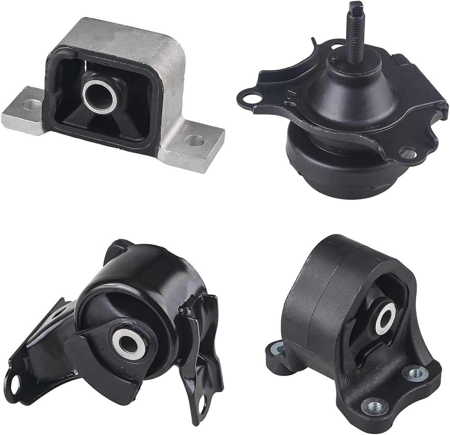 Niyako 4PCS Engine Motor Mounts and Transmission Mount