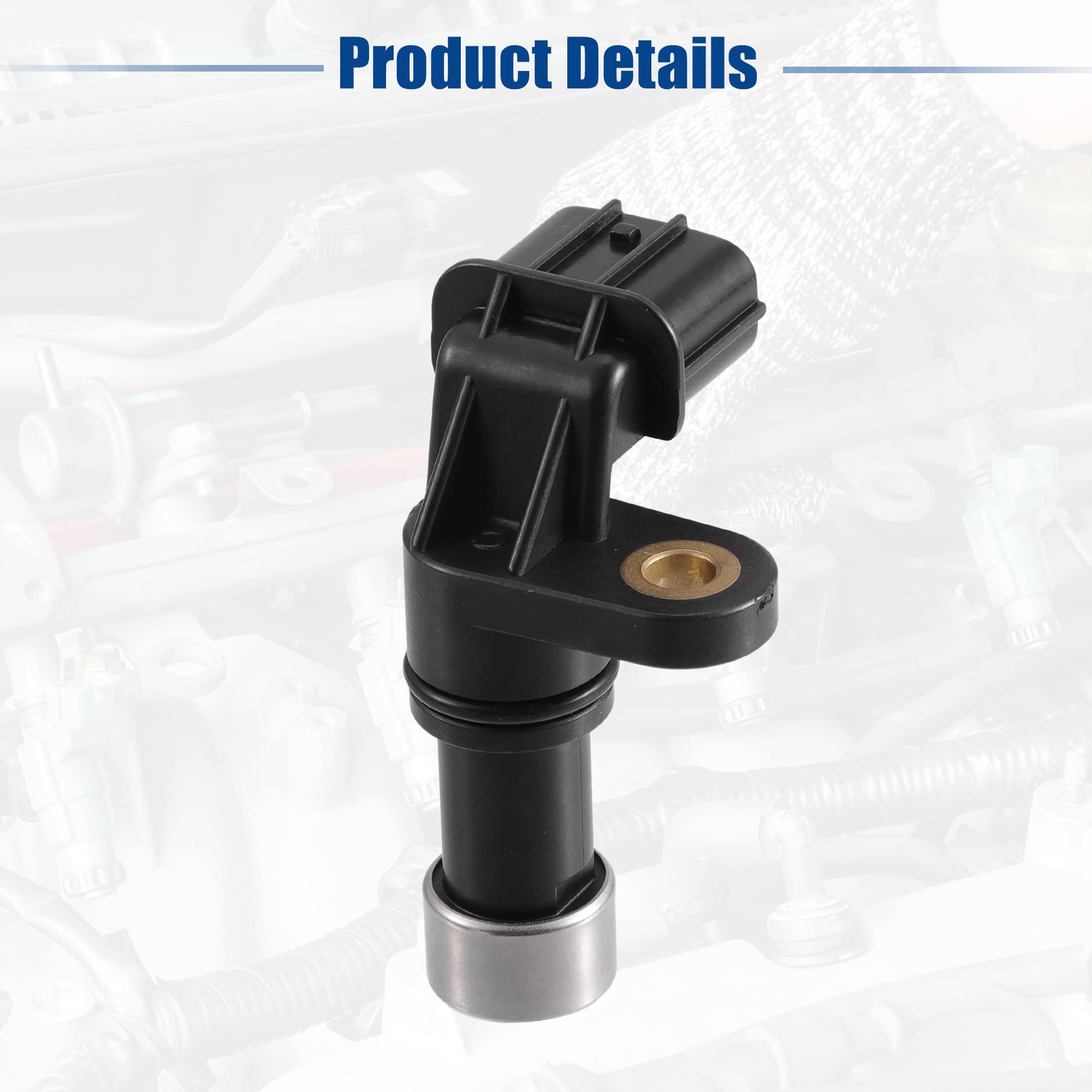 X AUTOHAUX Transmisión Velocidad Sensor para Honda Accord - 1 PiezaNegro