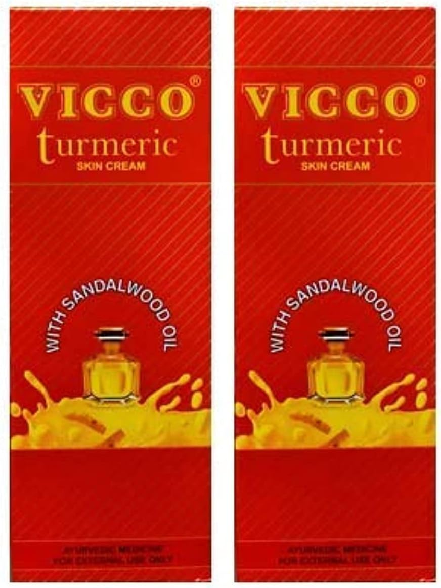 Turmeric Skin Cream with Sandalwood Oil -70g X 2 Pack