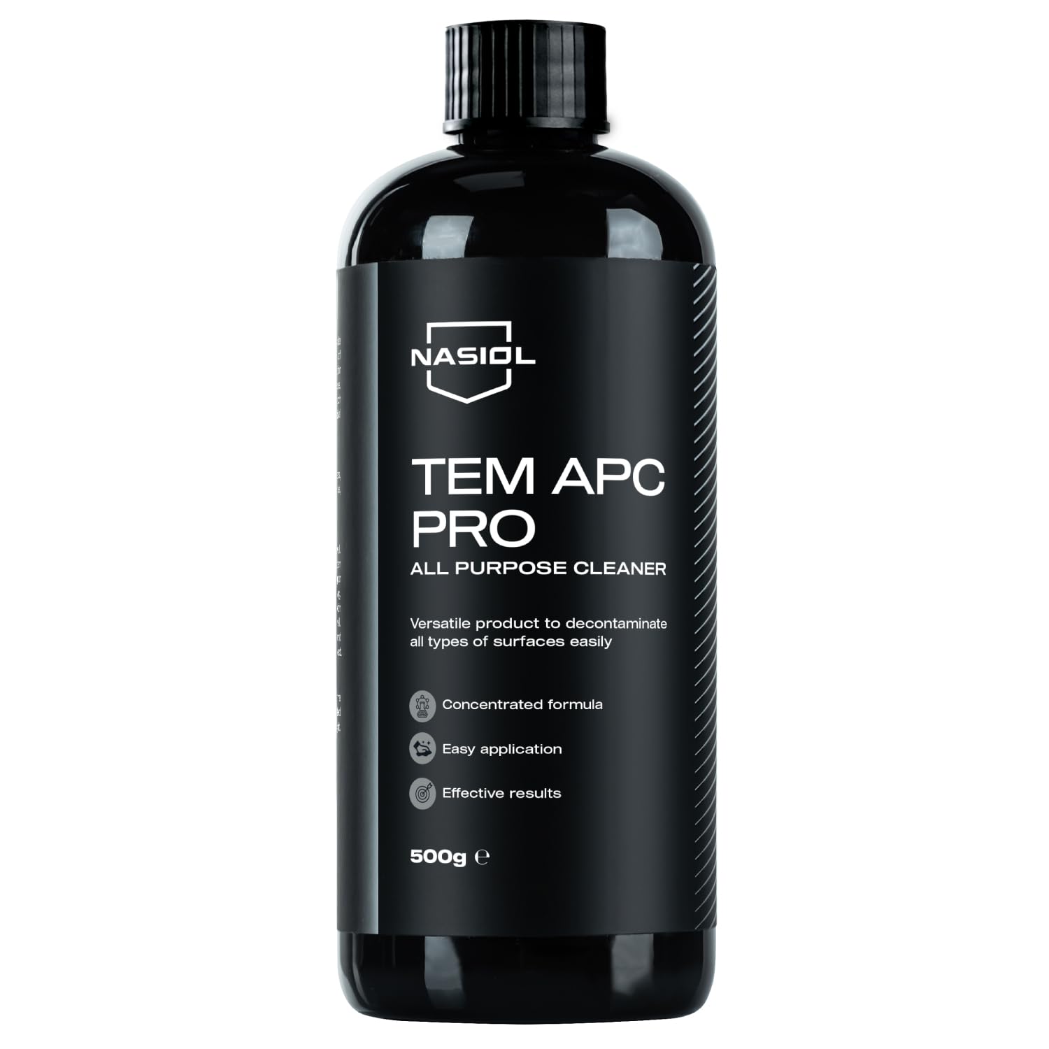 Nasiol Tem Apc Pro Araç İçi Çok Amaçlı Temizleyici-500 Gr-Koltuk,Tavan,Plastik,Döşeme,Lastik Temizleme,Detailing,Süper Güçlü Leke Çıkarıcı,Temizlik Spreyi