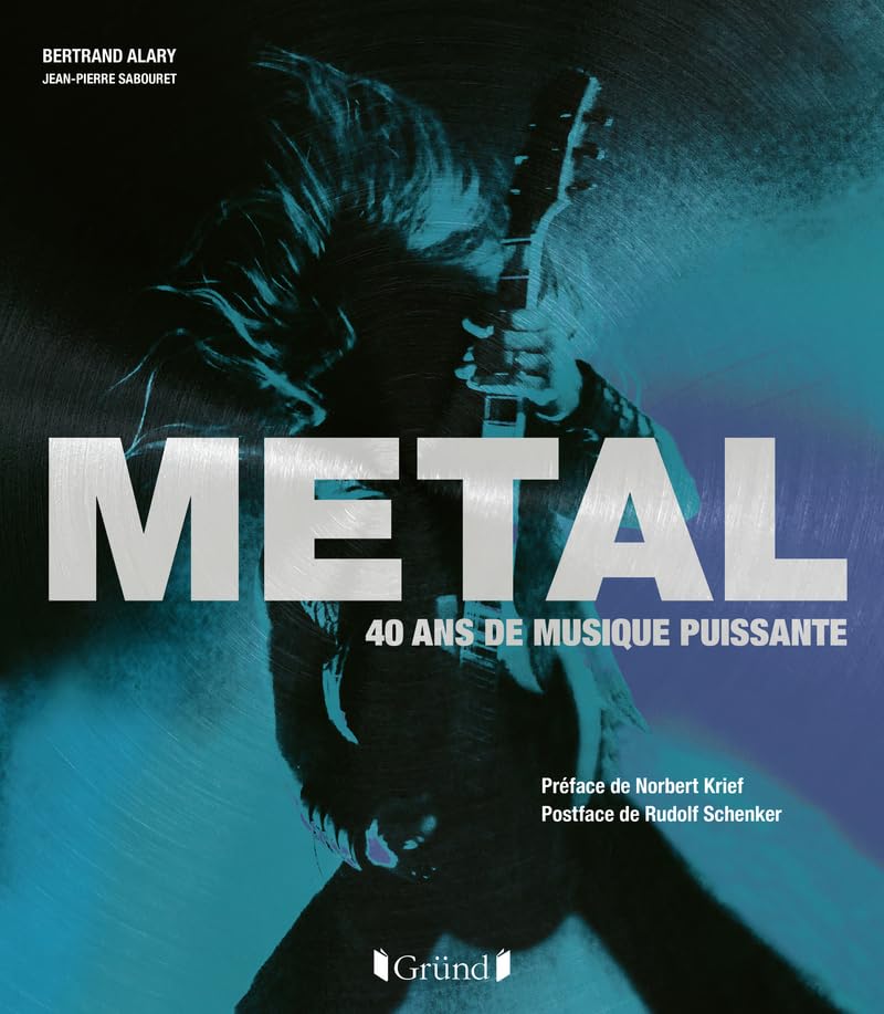Le livre 40 ans de musique puissante pour fan de heavy metal