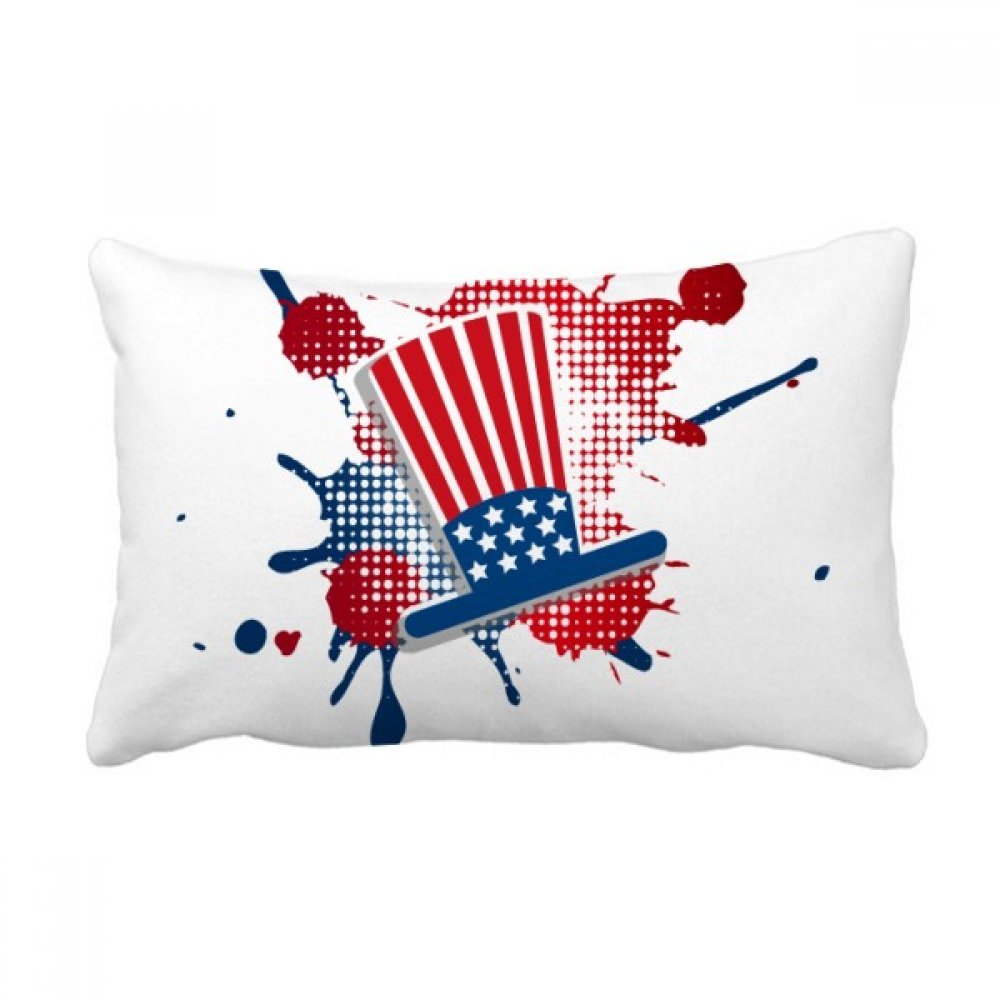Coussin Amérique 4 Juillet jeter oreiller lombaire canapé