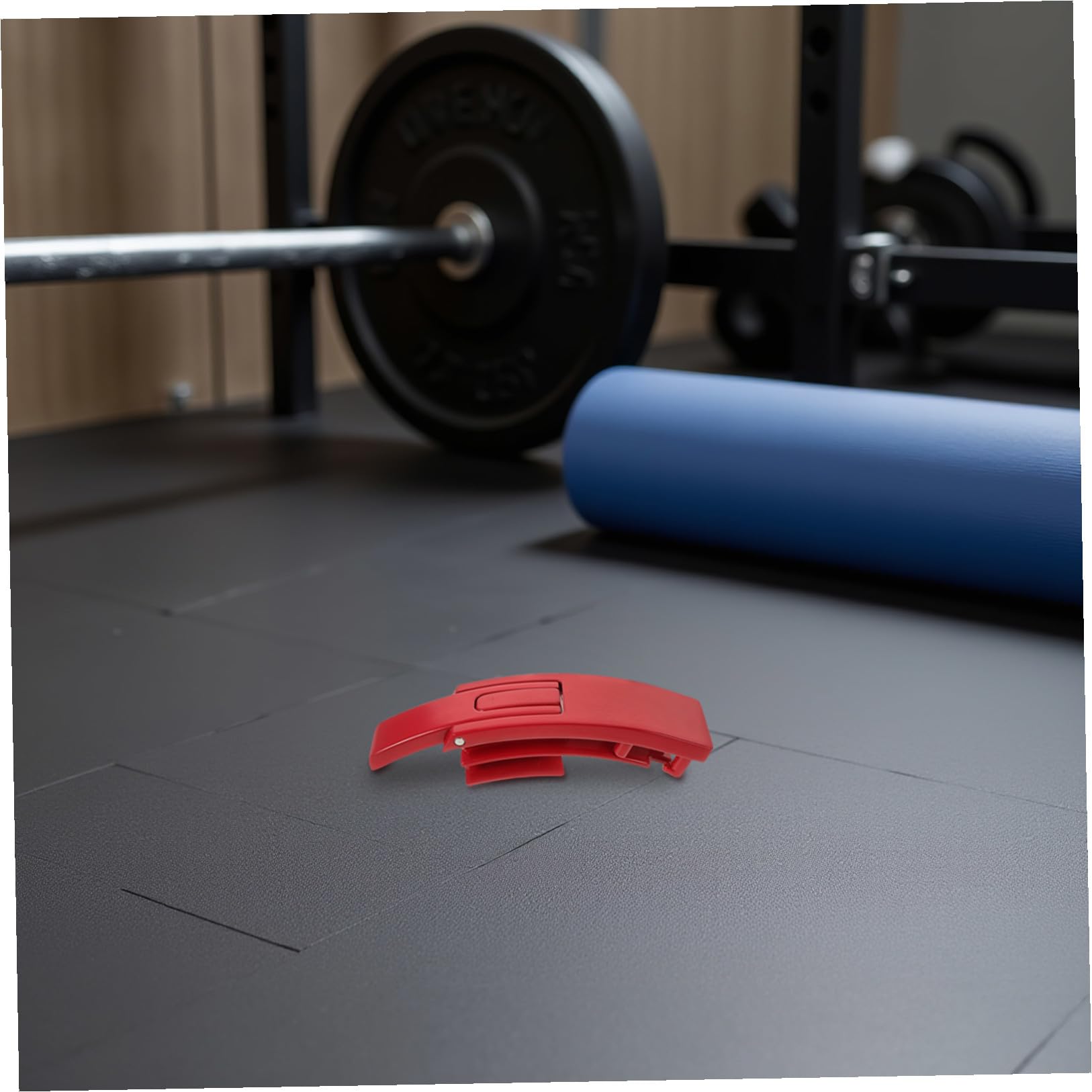 Fibbia per Cintura da Sollevamento Pesi in Lega di Zinco Leva, Attacco per Squat Regolabile, Supporto Palestra per Allenamento Forza Uomo e Donna, Ricambio Cintura Fitness Rosso