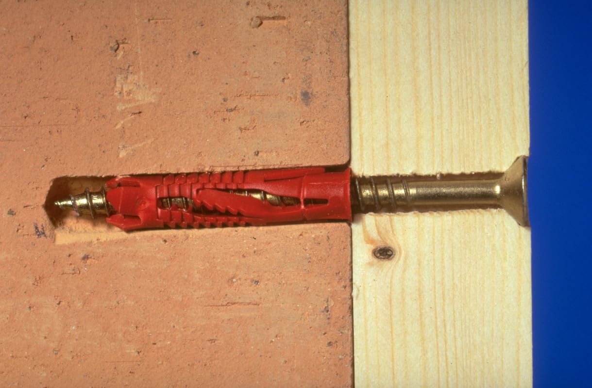 Hilti Univ.anchor HUD-1 - Enchufe de pared de plástico (10 x 50 mm, 200 unidades) (331618)