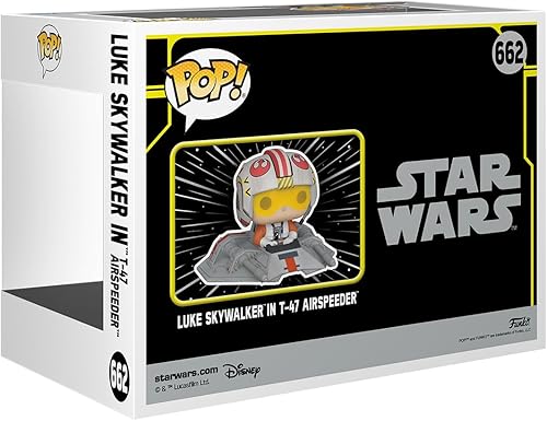 Miniatura 3 de Funko Pop! Ride Super Deluxe Star Wars Hyperspace Heroes - Luke Skywalker en T-47 Airspeeder, exclusivo de Tienda