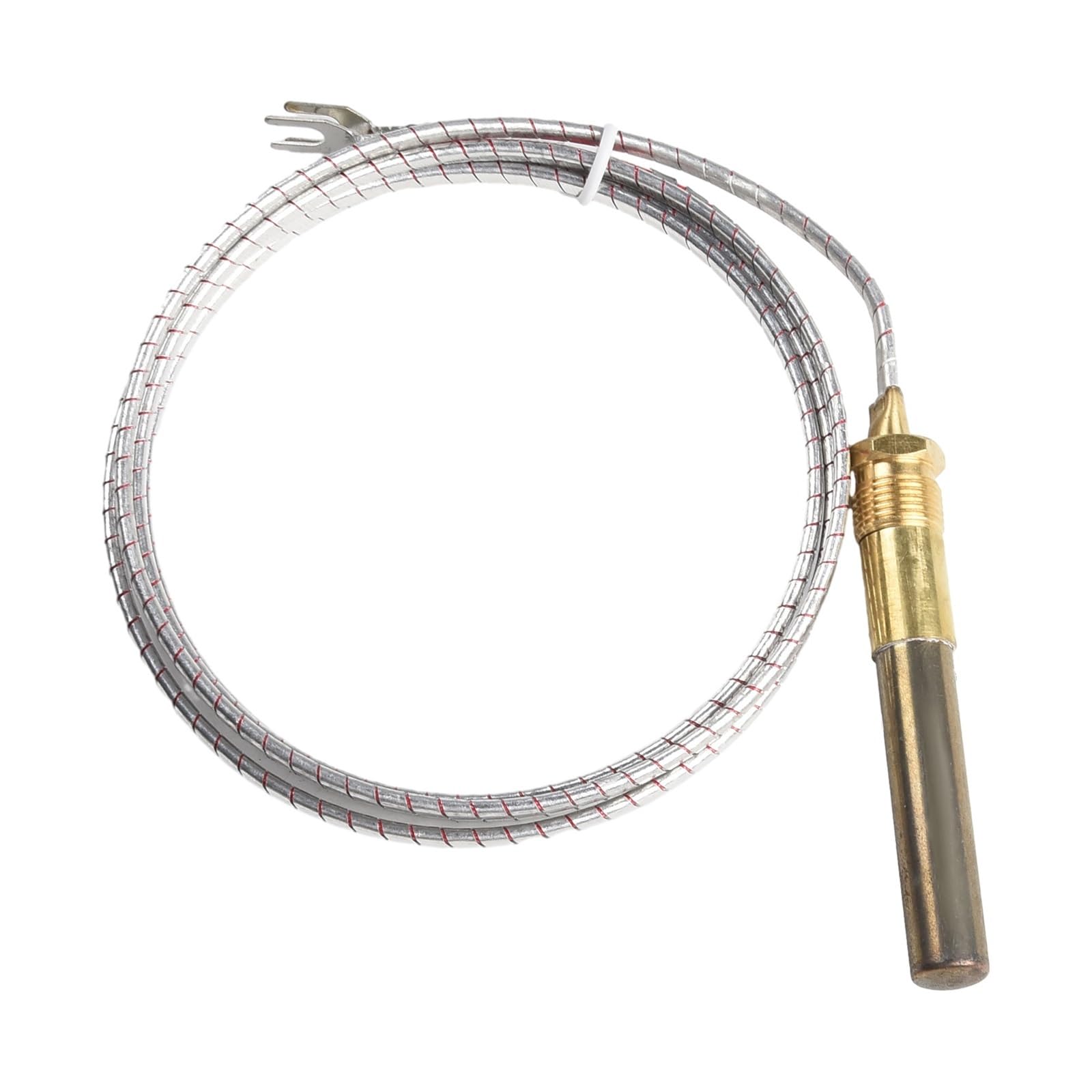 Sensor termopar alimentado por gas Control preciso de temperatura con termopila de cobre Gaes Chimenea Calentador Sensor de temperatura Generador Termopar
