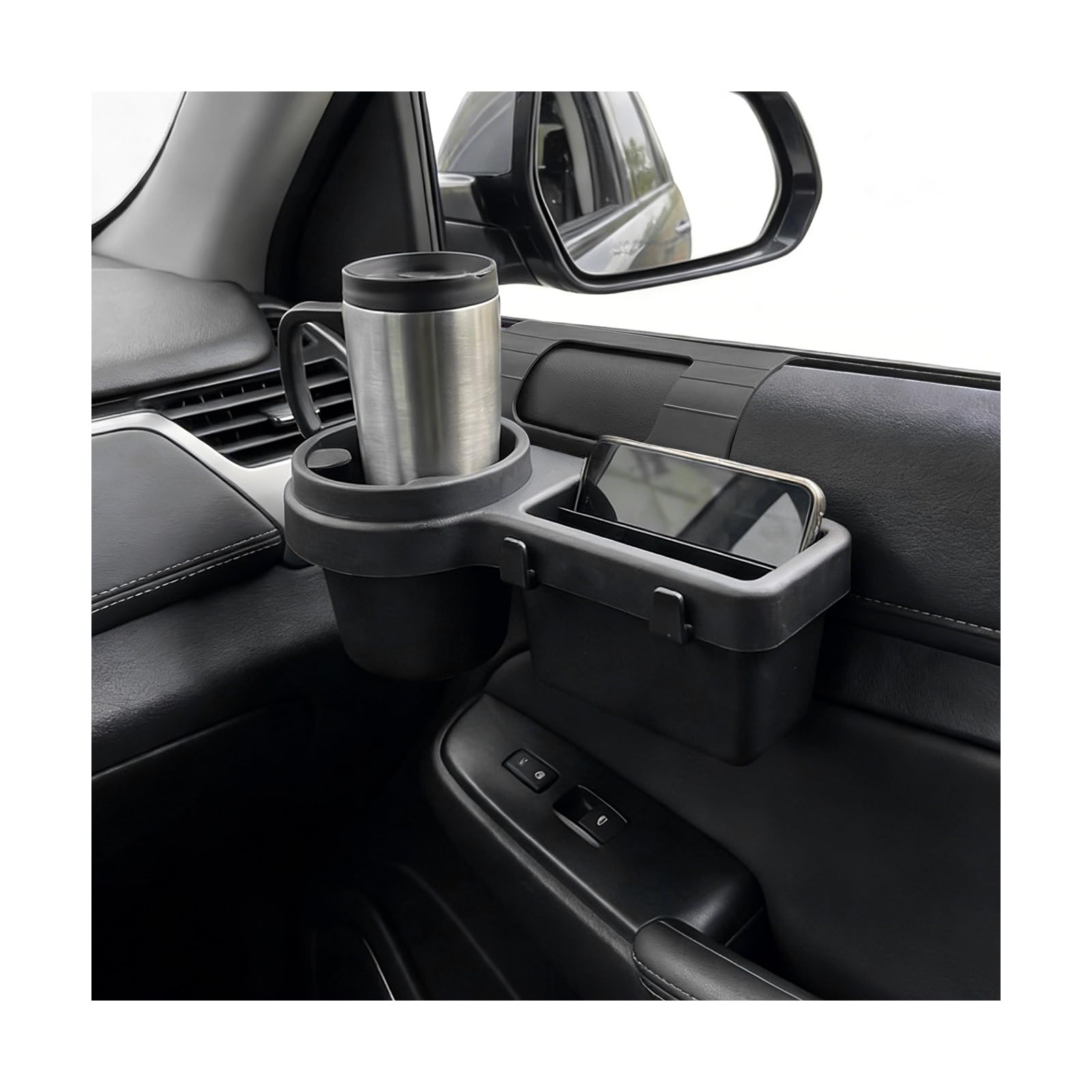 View 1 of Sun Walker Car Window Storage Organizer with Cup Holder