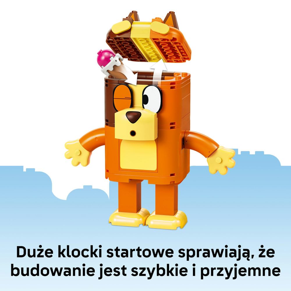 LEGO Blue Rodzina Blue z klocków 11217 | Figurki, zabawka dla 5-latka, pomysł na prezent dla dzieci, klocki dla dziewczynki i chłopca, 466 elementów