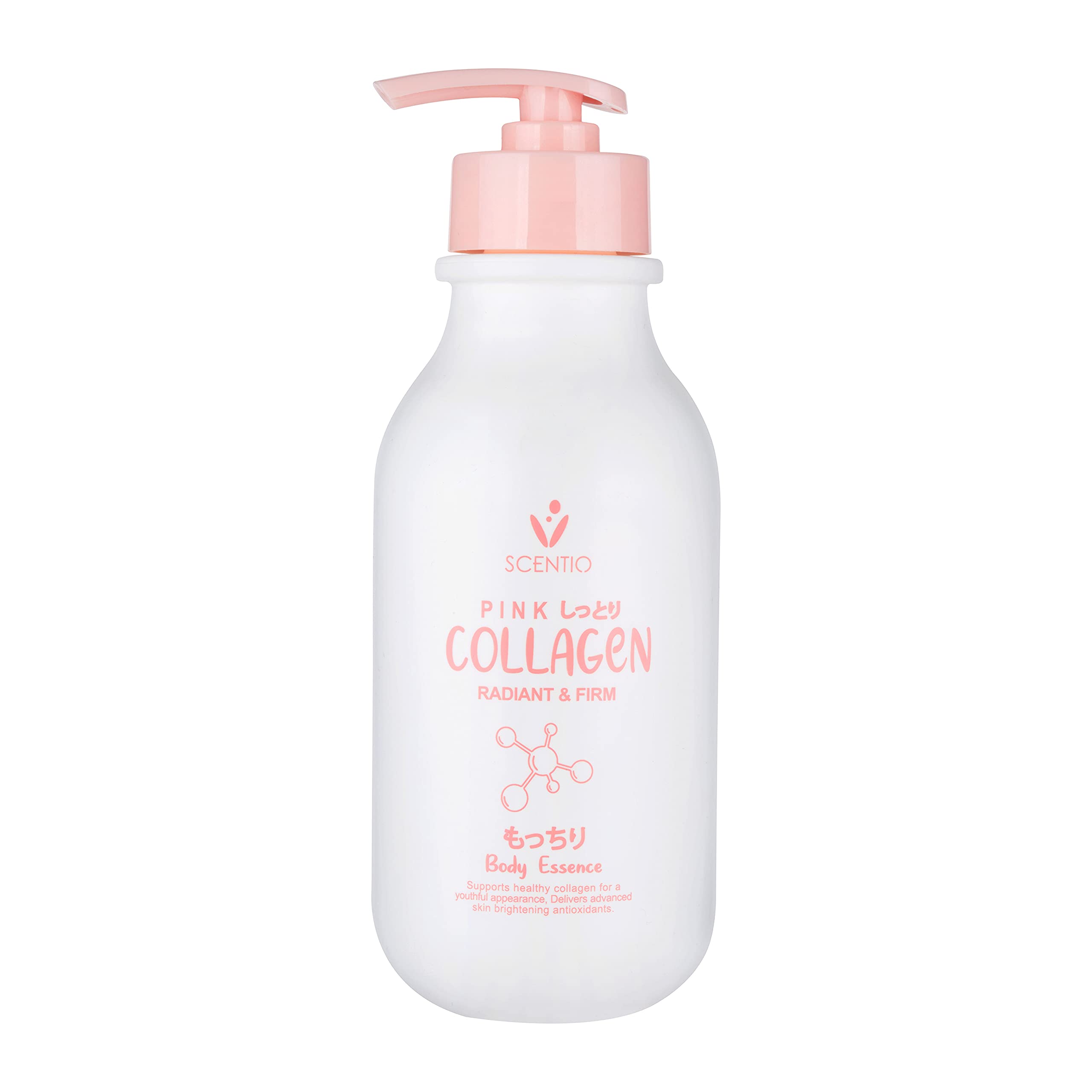 SCENTIO Pink COLLAGEN 350ML (MADE IN THAILAND) Radiant & Firm Body Essence (Lotion). Provides Youthful Appearance and Skin Brightening Antioxidants-image-15