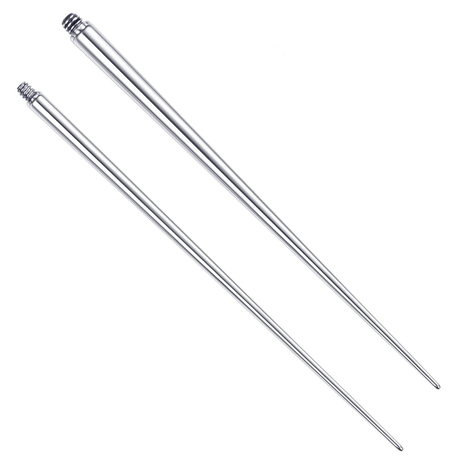 Milacolato G23 Titanium Piercing Taper Insertion Pins 14G