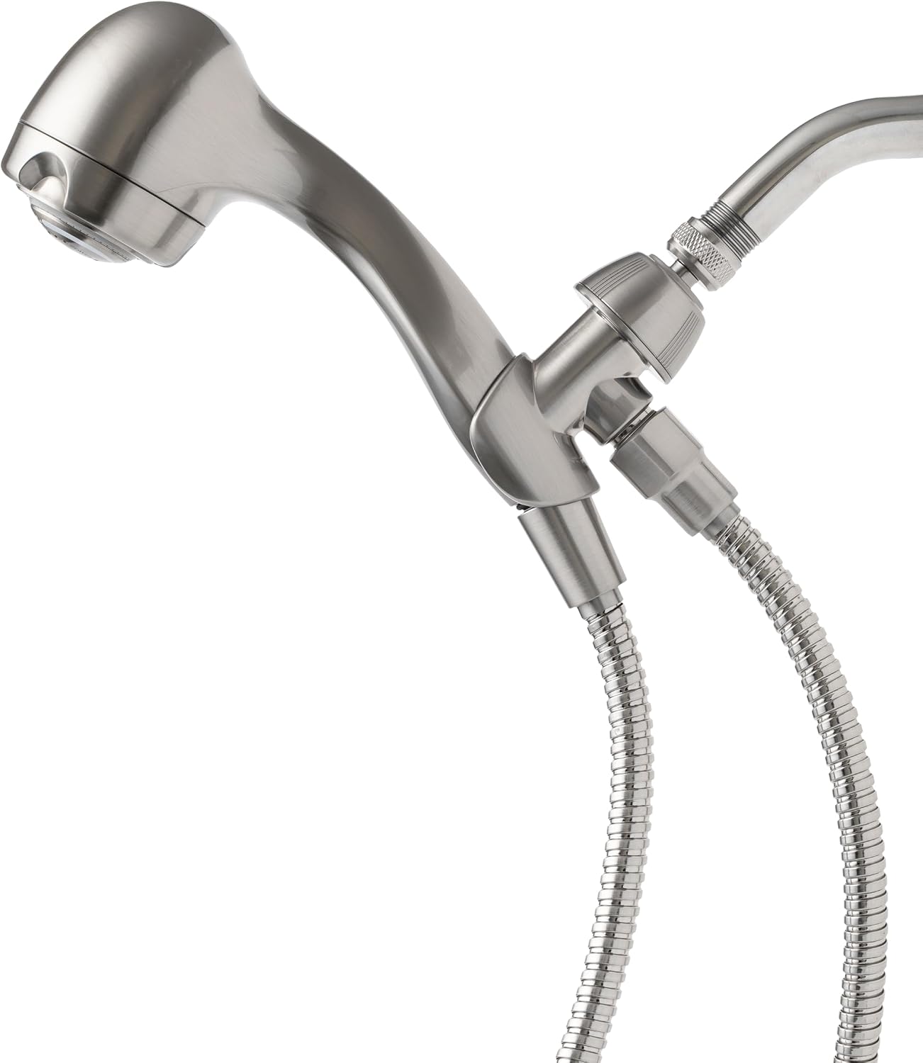 Niagara Conservation Luxurious Water-Efficient Handheld Showerhead, Earth Massage Spa with 3 Spray Settings, Brushed Nickel Finish, 1.5 GPM, Includes 72-Inch Hose and Mounting Bracket (N2945BN) image 4