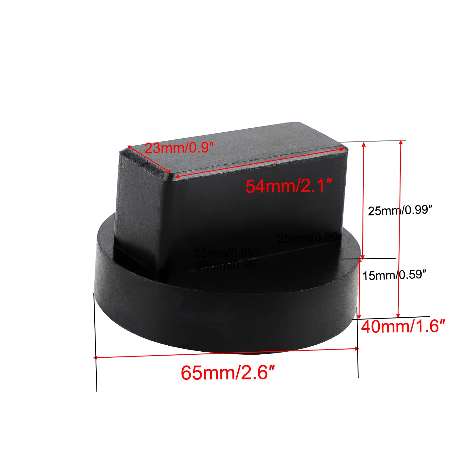 PLANGER® - Wagenheber Guiauflage (für ercedes-Benz) - 4X DAIND PAD