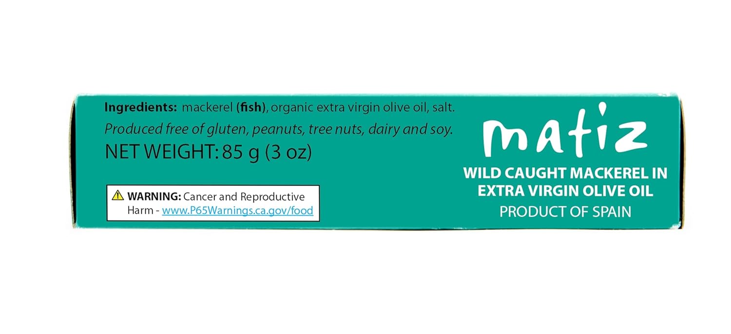 Matiz Mackerel in Extra Virgin Olive Oil | 3 Ounces | Spanish Natural Artisan Wild Caught Fish (12 Pack) - Image 6