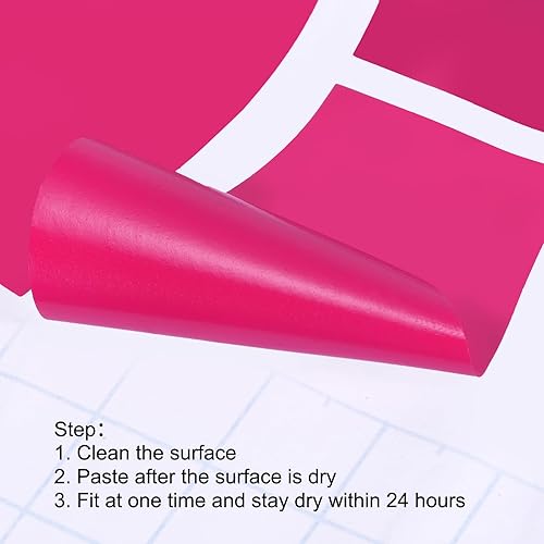 Miniatura 10 de PATIKIL Adhesivo de huellas de 6 x 2.5 pulgadas, 8 pares de zapatos de PVC para decoración de clase, guía de escaleras, color amarillo