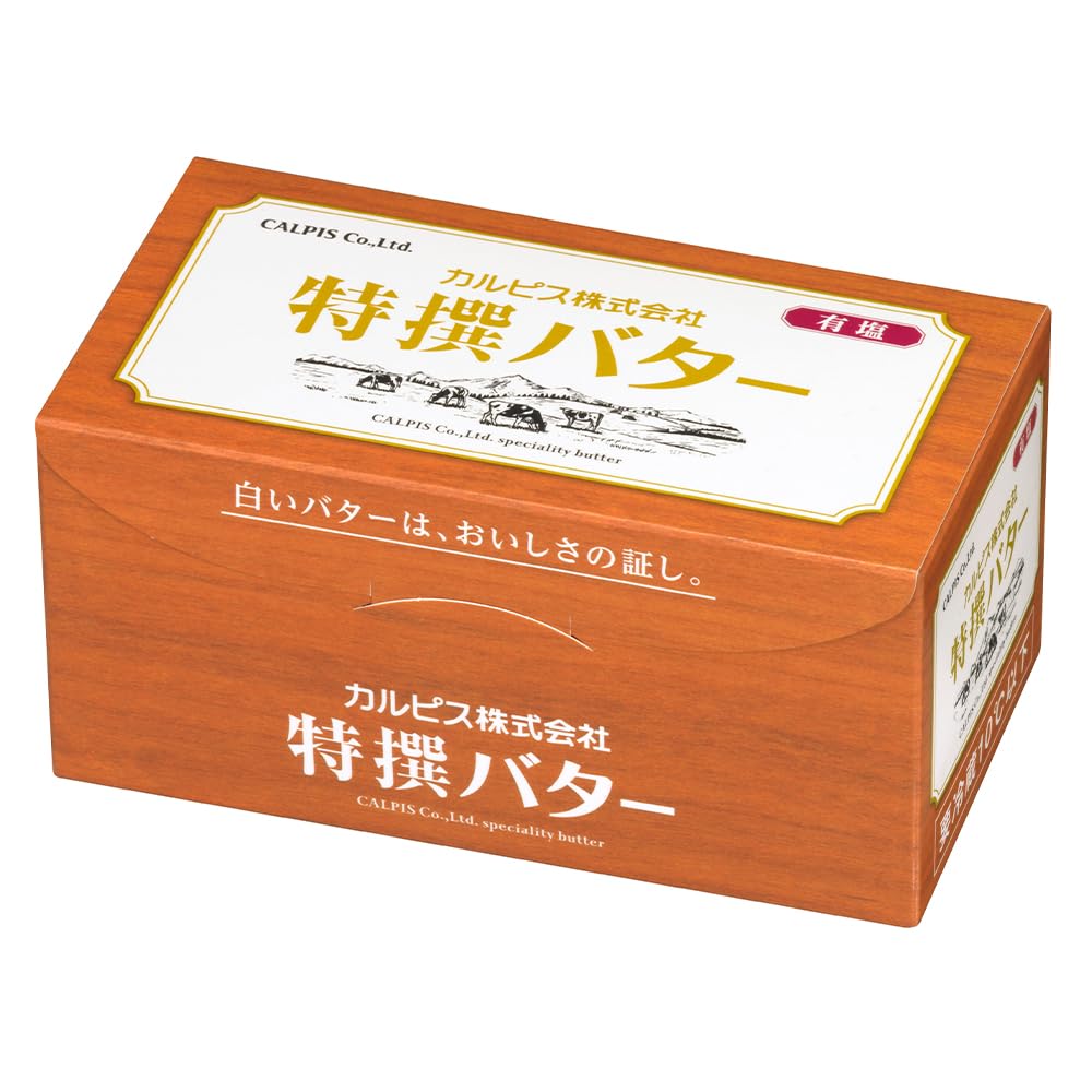 [冷蔵] カルピス（株） 特撰バター (有塩) 450g×6個 Amazon.co.jp: [冷蔵] カルピス（株）特撰バター (有塩) 450g×6個