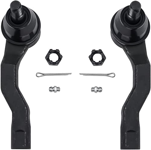 Miniatura 1519 de Detroit Axle - Kit de brazos de control de extremo delantero RWD para Dodge Ram 03-06 2500 3500, 2 brazos de control superior con rótula 2 varillas