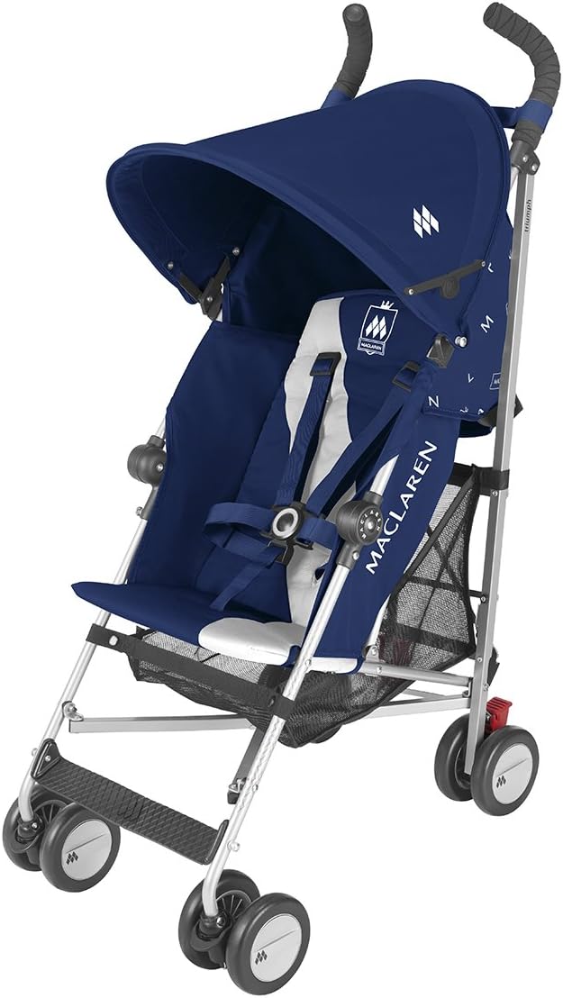 Maclaren Triumph Stroller, Medieval Blue/Silver