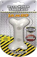 JAMBO PET Osso Nylon Sabor Frango Médioio Jambo Para Cães