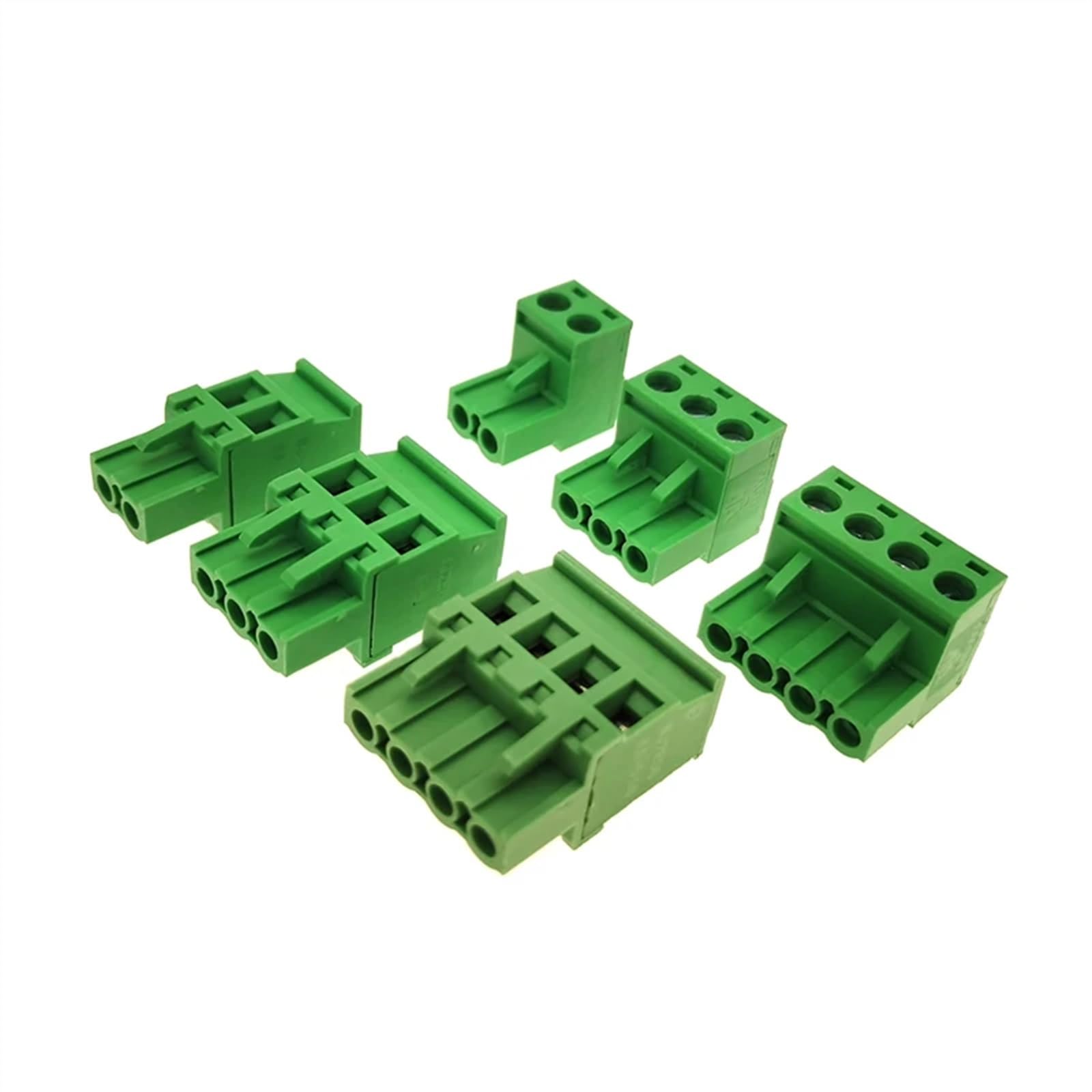 Conector de bloque de terminales de tornillo PCB enchufable, paso de 5,08mm, 2/3/4/5/6/7/8/9/10P macho 2EDGK/KA, Bornier enchufable, 30 Uds.(2EDGKA (30pcs),9P)