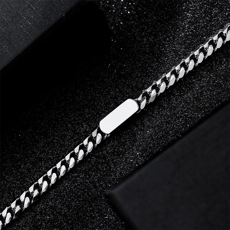 Image of Salty Alpha Anti Tarnish Bracelet for Men | Hand Bands for Boys | Wrist Bracelets for Man | Fashion Jewellery Accessories | Stylish Minimal Jewelry | Gift for Marriage, Birthday, Anniversary