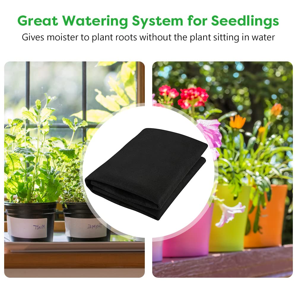 Buy 2 Pack Capillary Mat, Capillary Matting for Plants, Wicking Mat