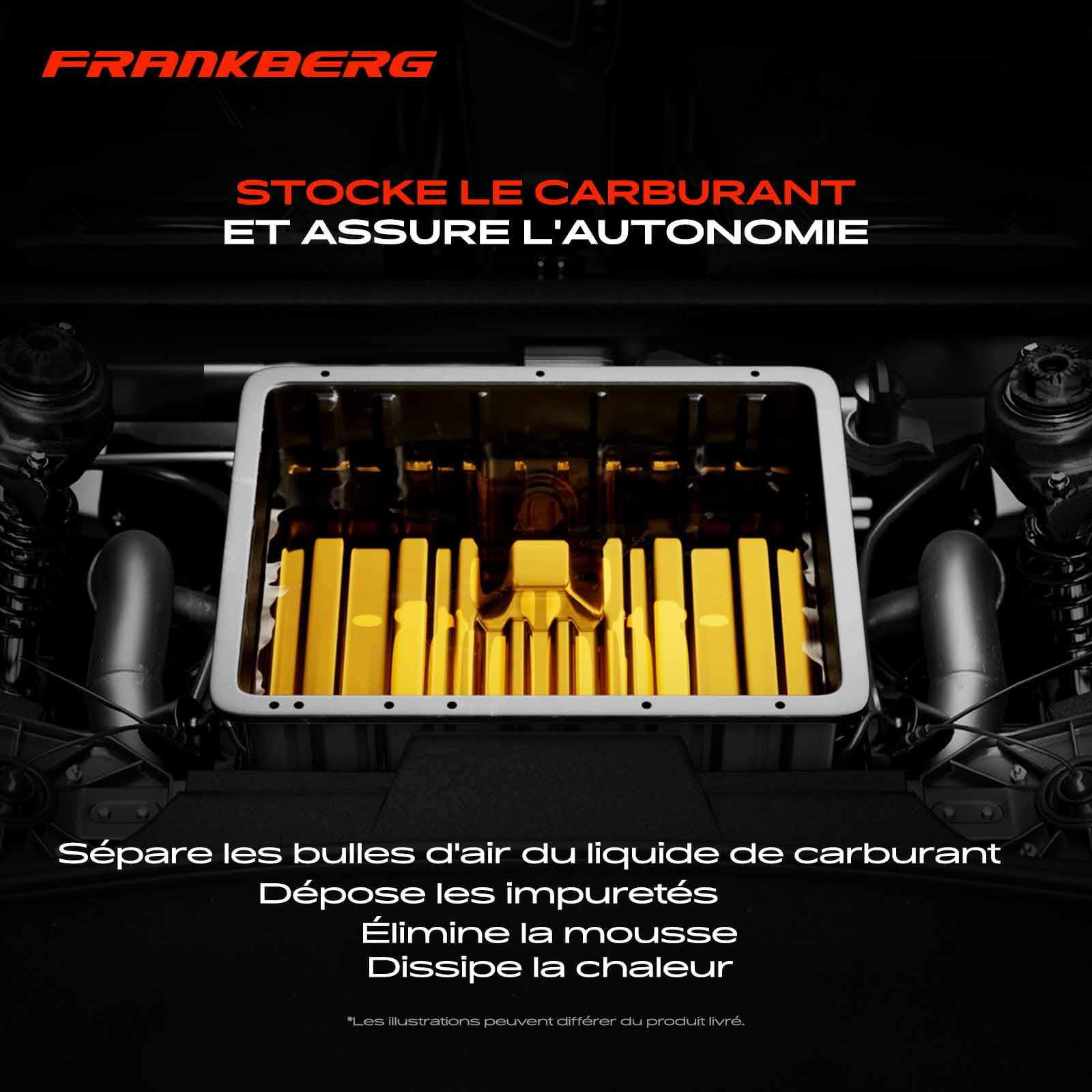 Frankberg Réservoir de carburant, capacité 90 L MR342850