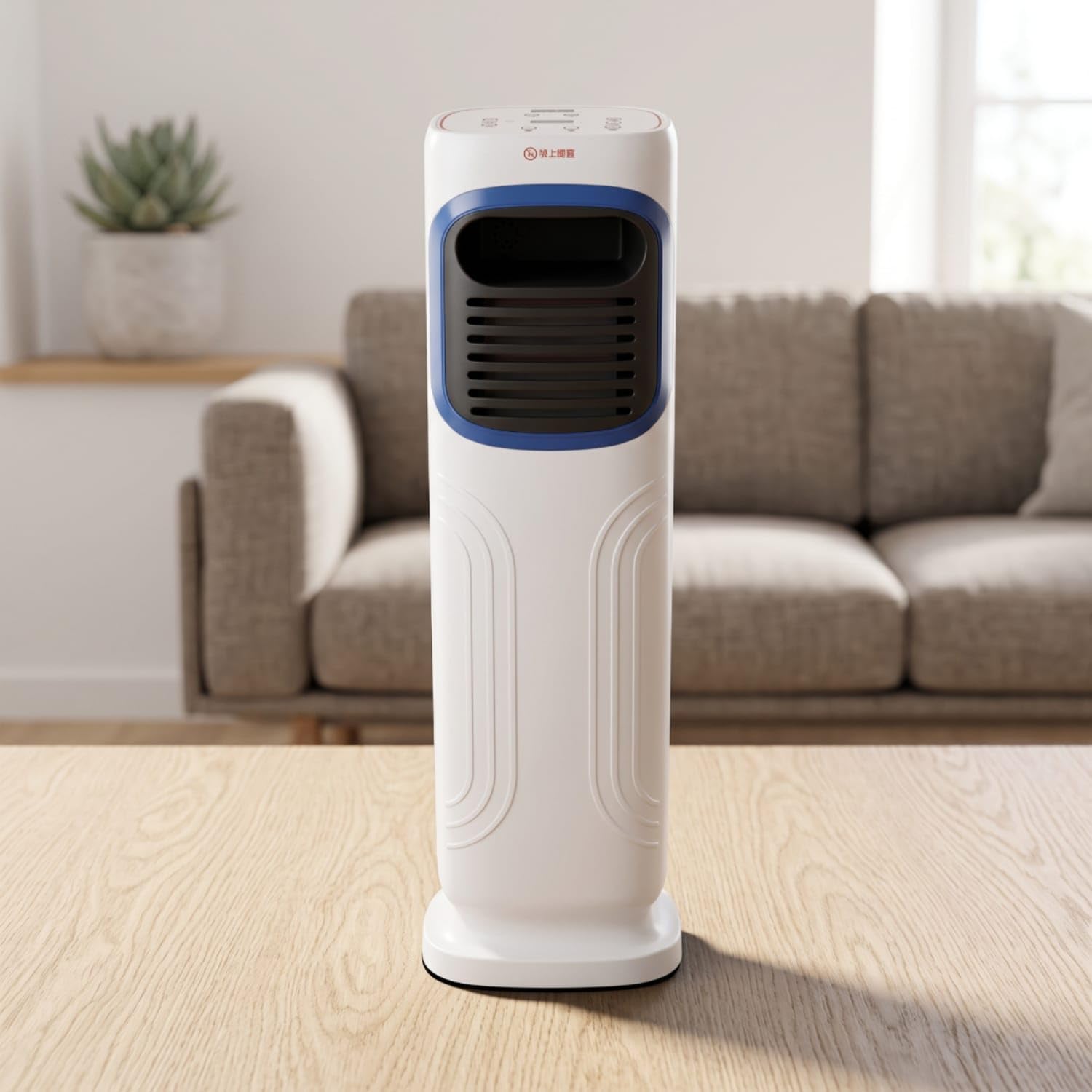 Multi-Function Tower Air Cooler Cooling Evaporative Cooler with Heater Vertical Tower Fan with Humidifier Spray Mist for Living Room, Bedroom, Home, Black, Remote Spray Eu 220V-image-26