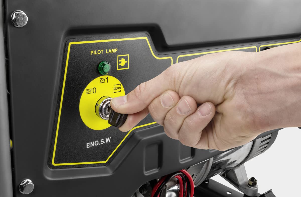 Kärcher Groupe électrogène 5kw moteur à essence 4 temps 25l Pgg 6/1