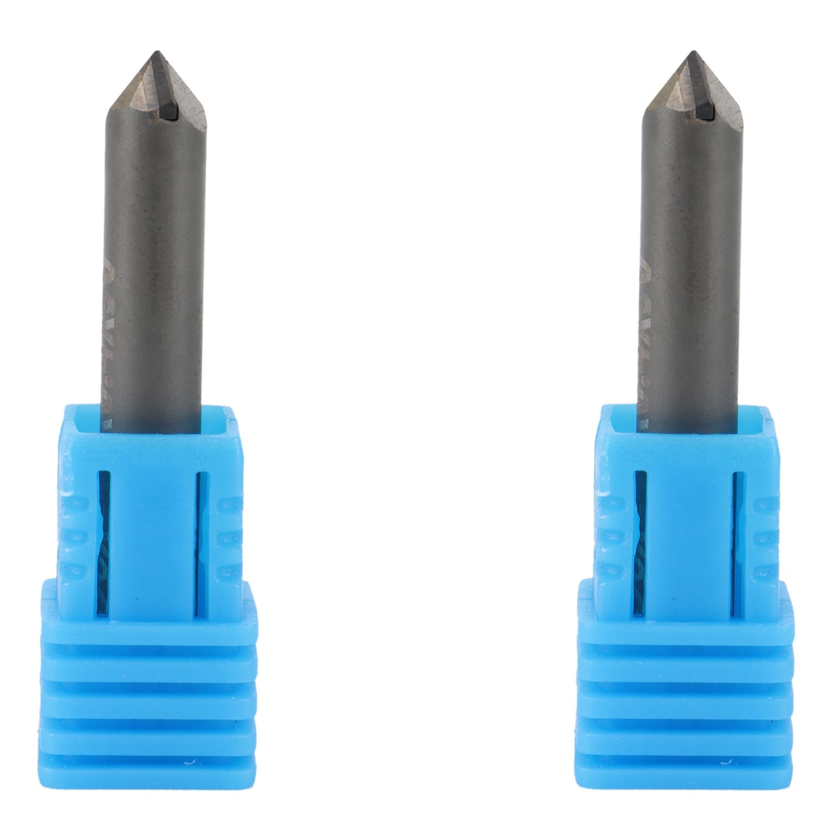 Jnchdghwa Photo Color 2X Pcd Engraving Bits Engraver Cnc Carving Stone Carbide Milling Cutter On Marble D6xl40x90degreex0.4