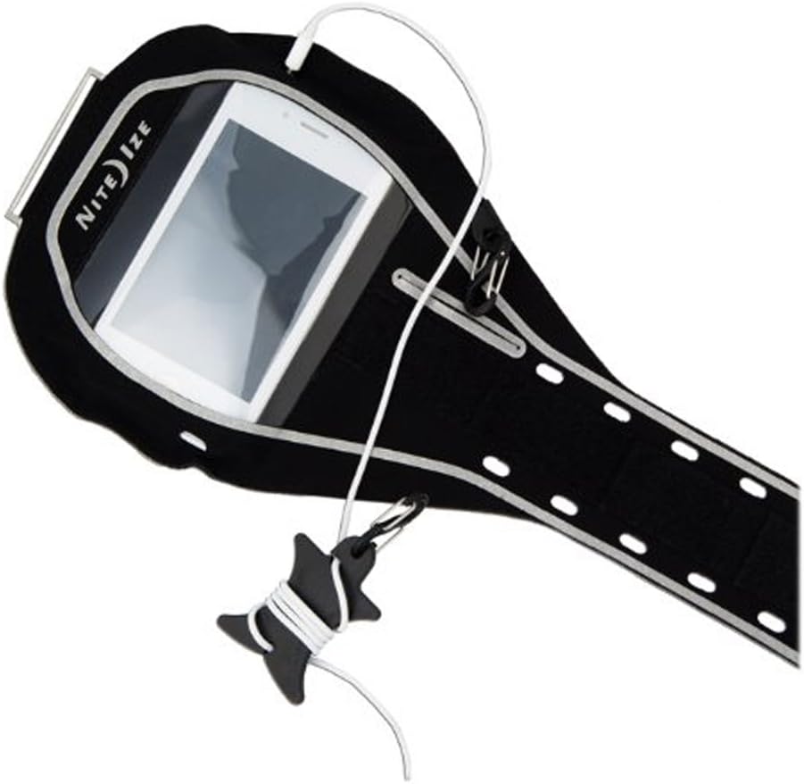 Nite Ize NIPB-08-01 Action Armband for iPhone - 1 Pack - Retail Packaging - Black