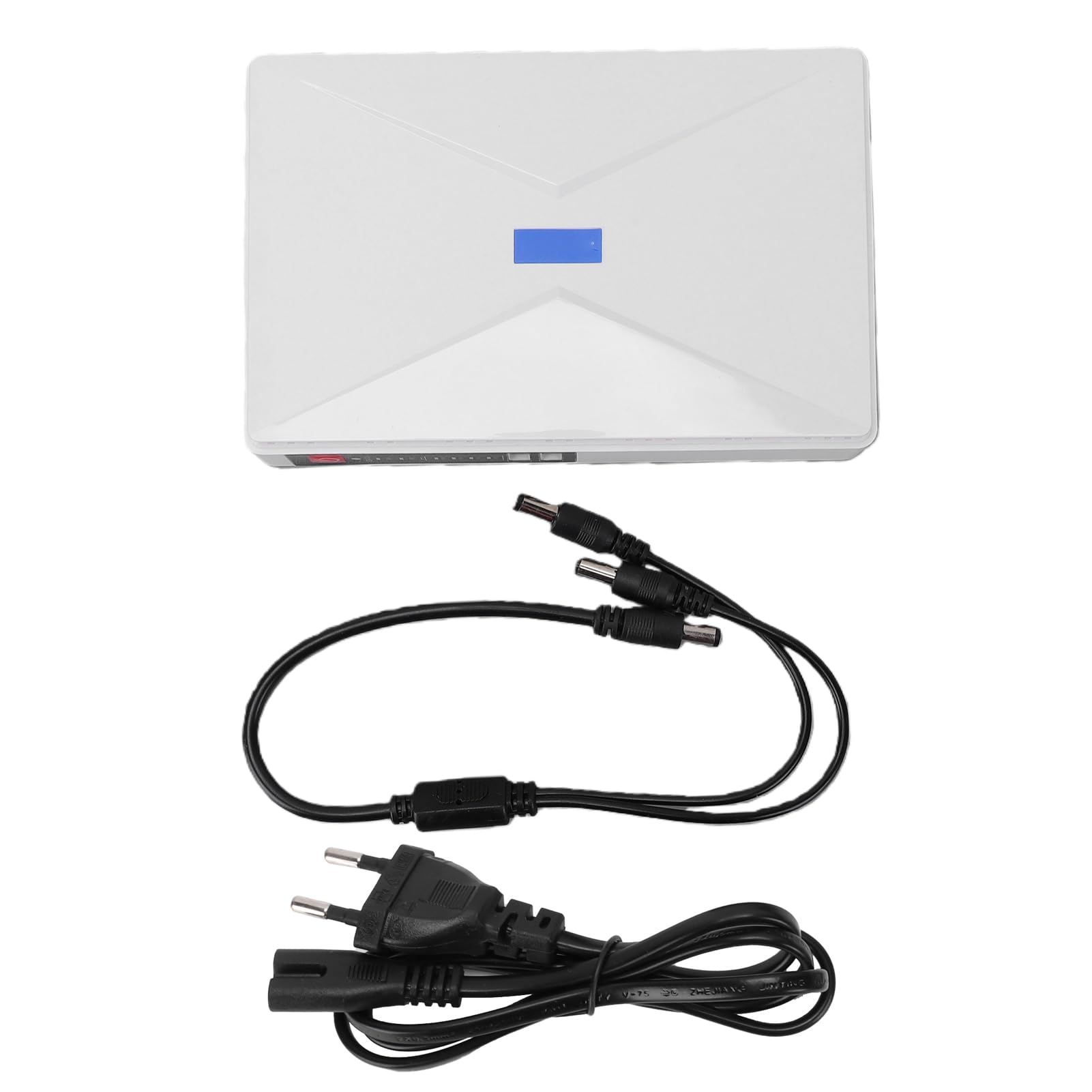 WALFRONT Mini Onduleur 8800 MAh avec Batterie de Secours pour Routeur, Modem et Caméra de sécurité (Blanc). (Prise UE)