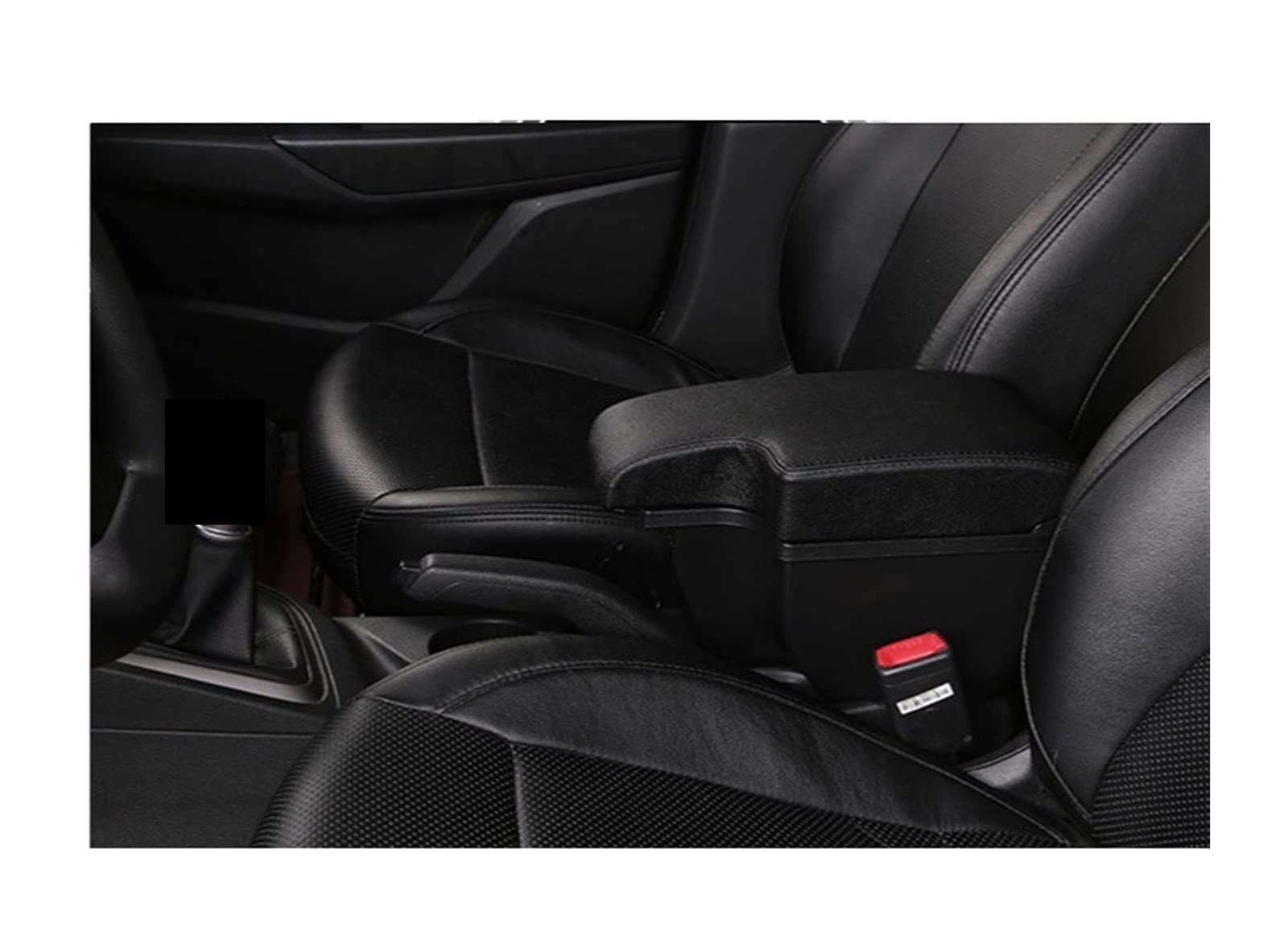 Baiqimv For Hyundai For Solaris 2 For Accent For Verna 2017 2018 2019 2020 2021 Armrest Car Armrest Box Storage Box(A2 USB)