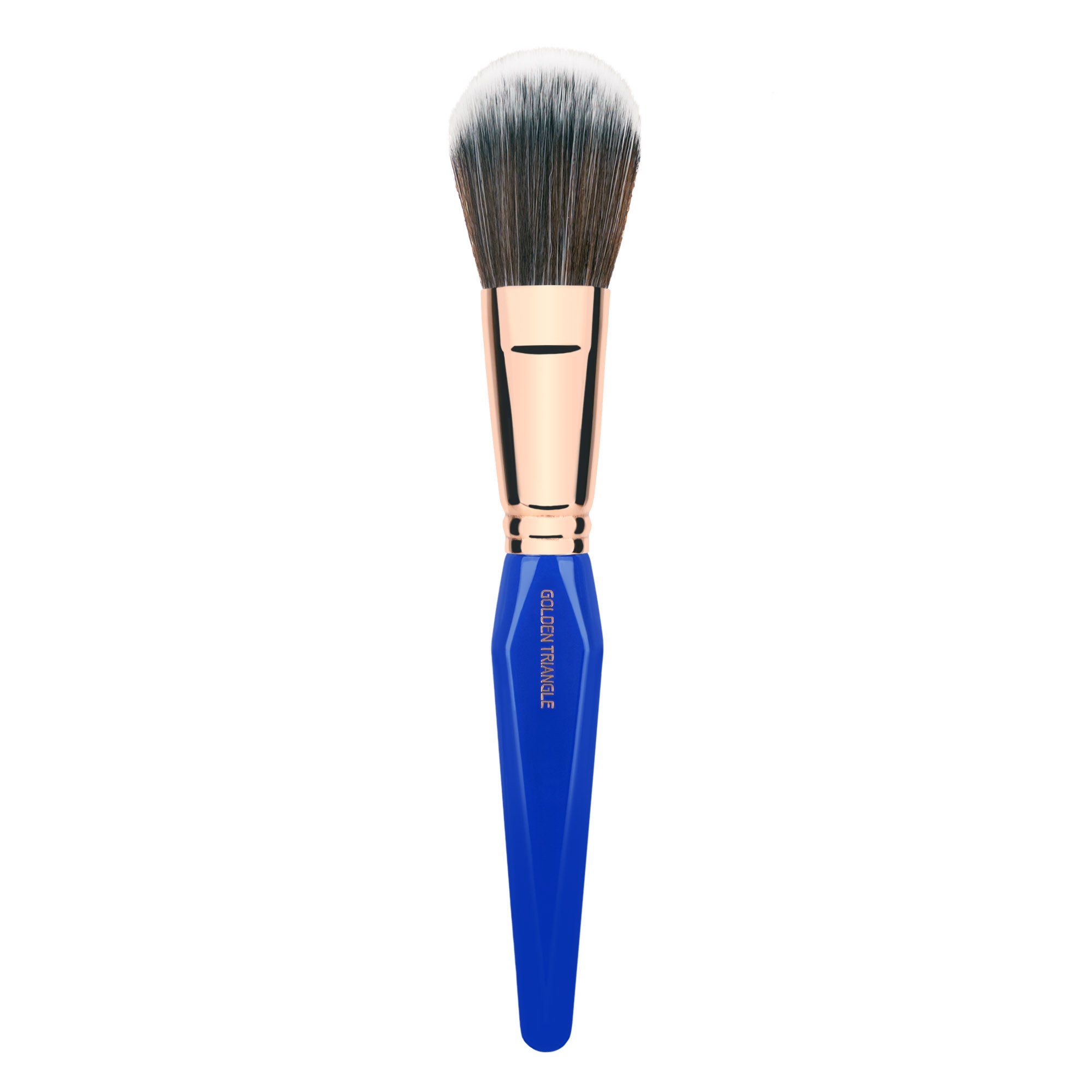 Bdellium Tools - Pennello professionale per trucco, serie triangolo dorato - Duo Fibre Powder 985