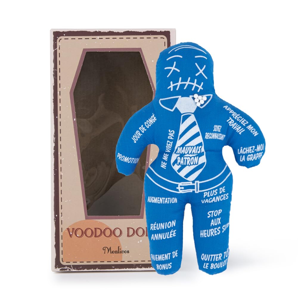 MyMealivos Personalized Revenge Voodoo Doll (Blue)