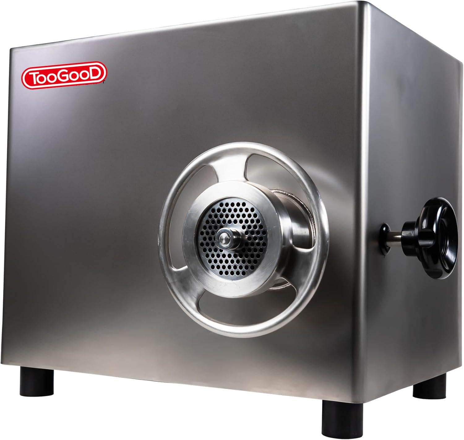 TOOGOOD #22 Commerical Electric Meat Grinder Machine,17lbs Per Minute,1.3 HP Professional Meat Grinder Heavu Duty with Meat Tray and 2 Grind Plates,Used for deer processing, Pet Food